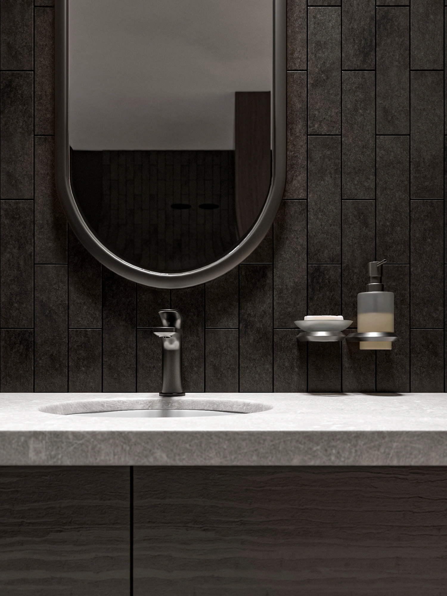 Смеситель для раковины KN-80/GM